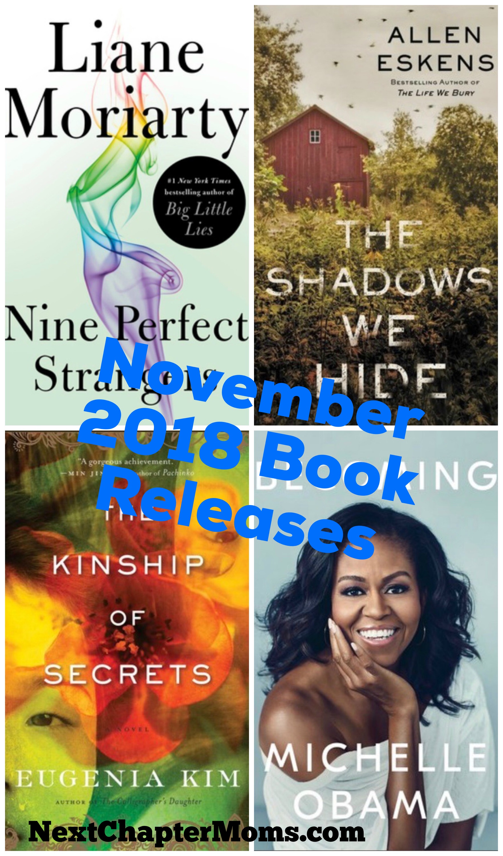 November 2018 Book Releases - Next Chapter Moms