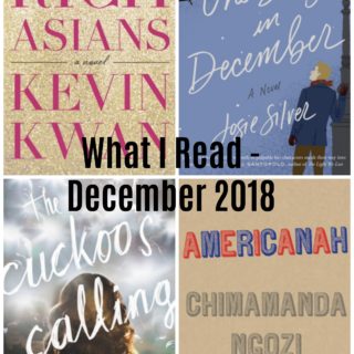 December 2018 books read