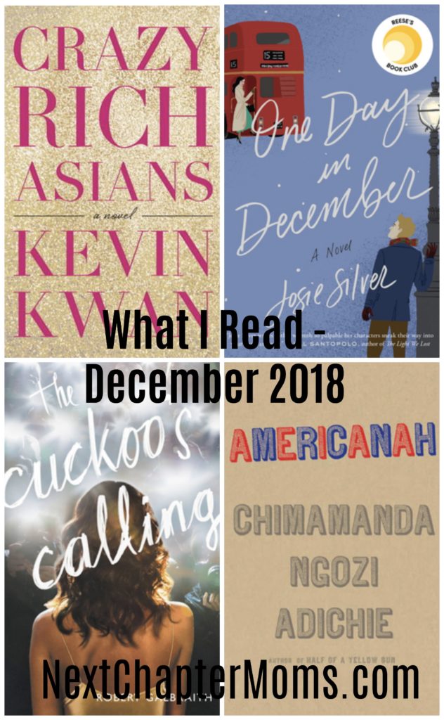 December 2018 books read