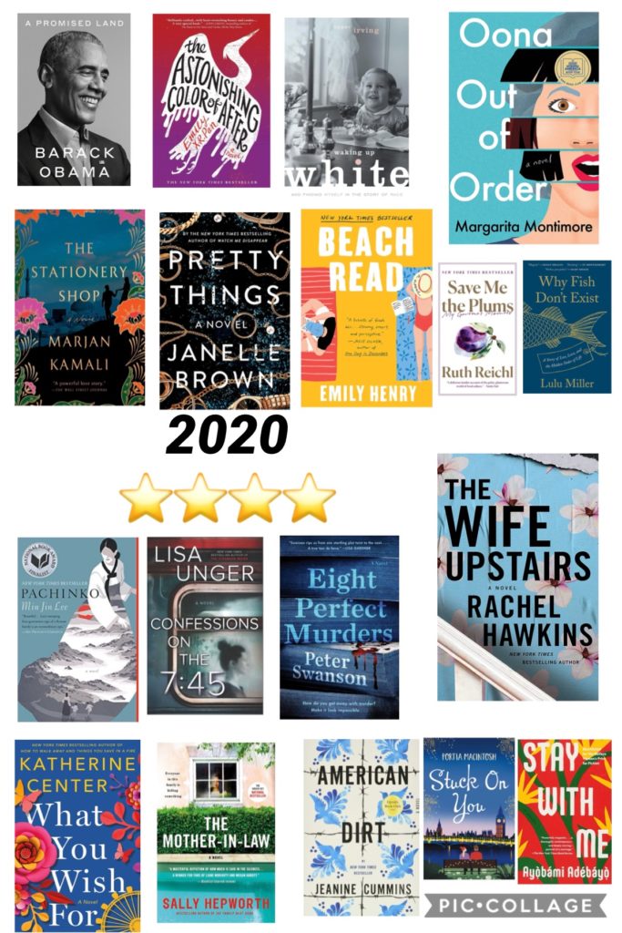 2020 4 star books read