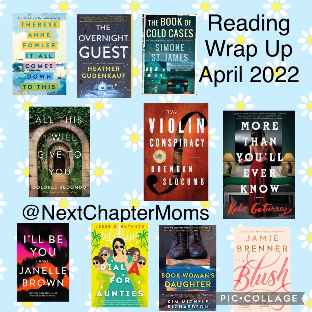 books read April 2022