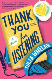 thank you for listening book by Julia Whelan 