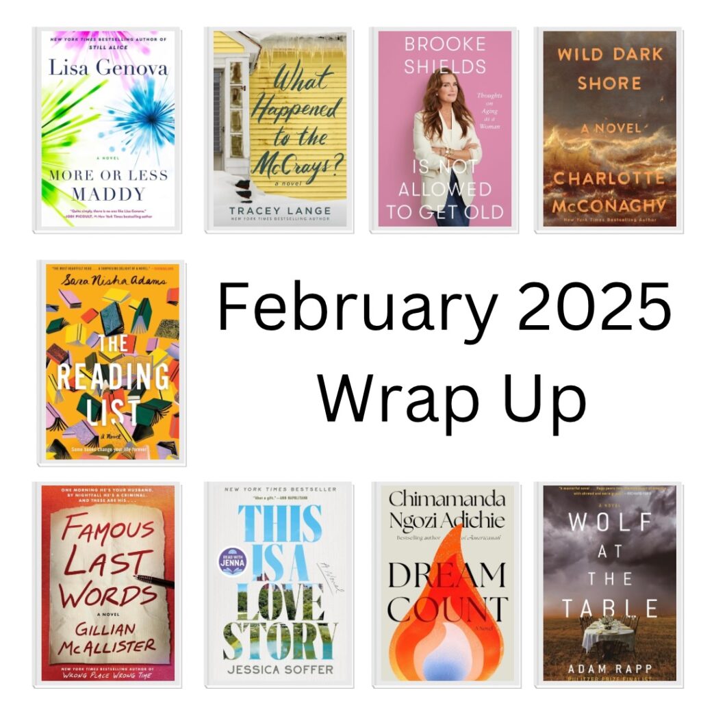 February 2025 reading wrap up