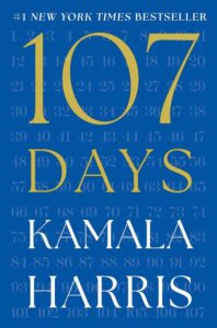 107 days book vice president Kamala Harris
