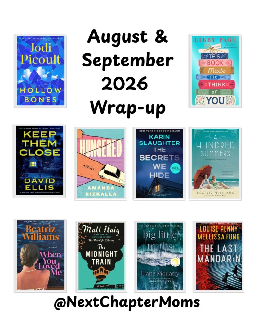 books read august sept 2026